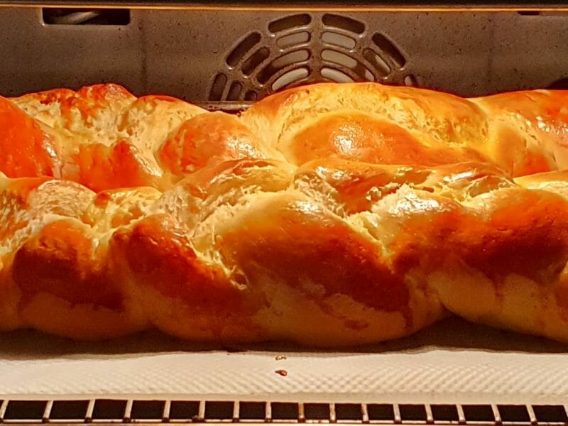 Cliquez pour zoomer ! Brioche tressée à la mie filante Thermomix par viiviige