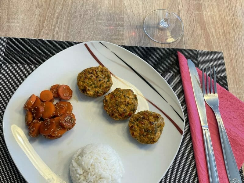 Cliquez pour zoomer ! Boulettes de poulet Thaï Thermomix par rosyadamo81