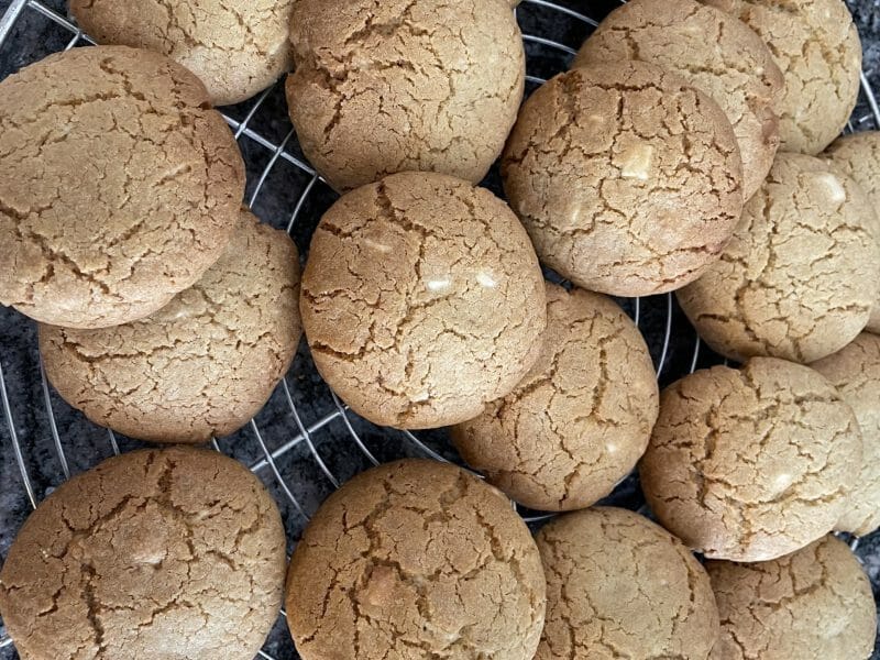 Cliquez pour zoomer ! Cookies aux pépites de chocolat blanc Thermomix par rosyadamo81