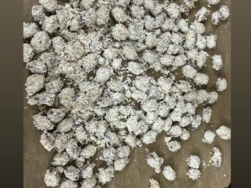 Cliquez pour zoomer ! Amandes grillées à la noix de coco Thermomix par mumu67