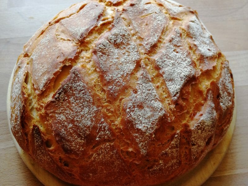 Cliquez pour zoomer ! Pain Cocotte Thermomix par charmede