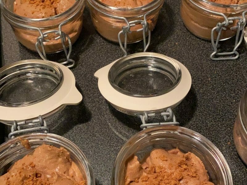 Cliquez pour zoomer ! Mousse chocolat et spéculoos Thermomix par lauraaa10