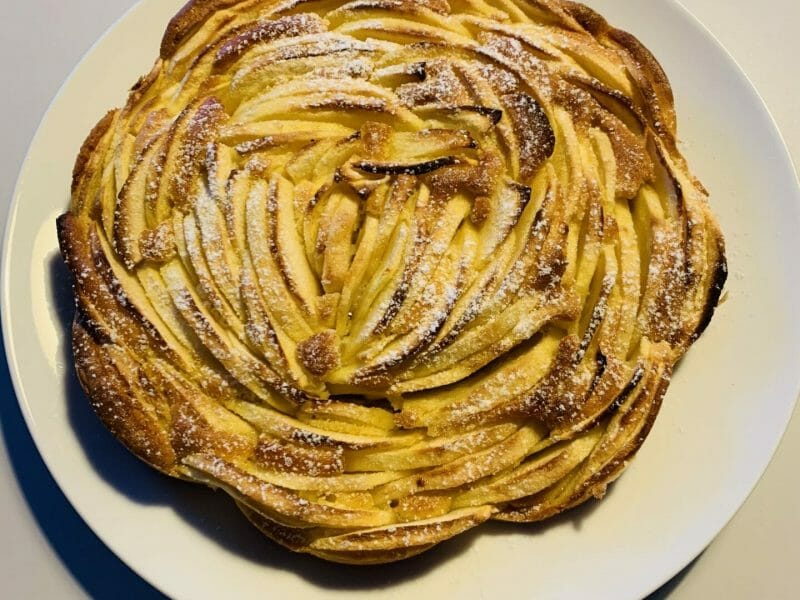 Cliquez pour zoomer ! Tarte Suisse aux pommes Thermomix par fafahanique