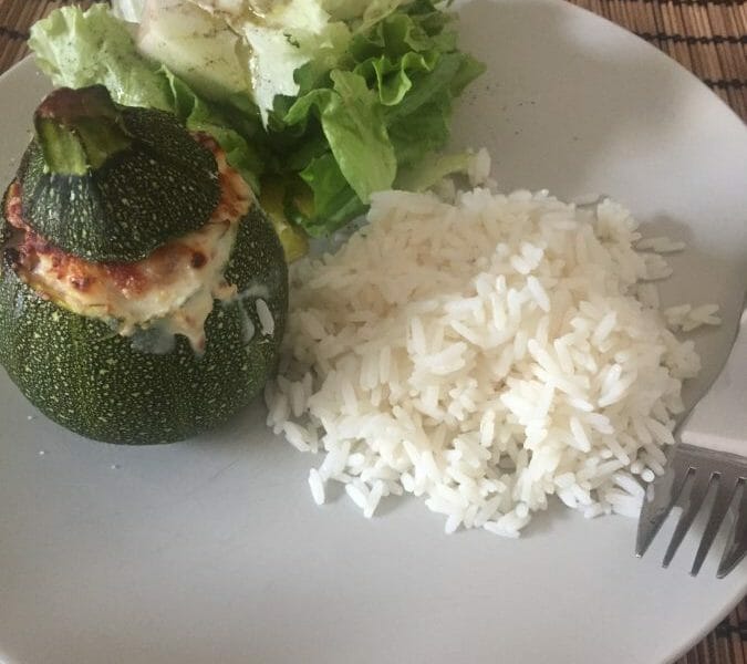 Cliquez pour zoomer ! Courgettes rondes farcies à la ricotta Thermomix par Tess18