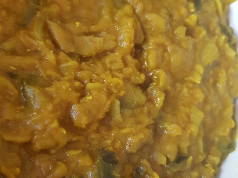 Cliquez pour zoomer ! Dhal d’aubergine et de lentilles corail Thermomix par naomi_5