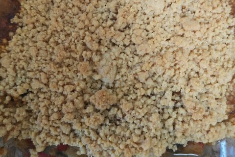 Cliquez pour zoomer ! Crumble aux légumes provençaux Thermomix par milulu