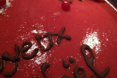 Cliquez pour zoomer ! Bavarois aux framboises Thermomix par milulu