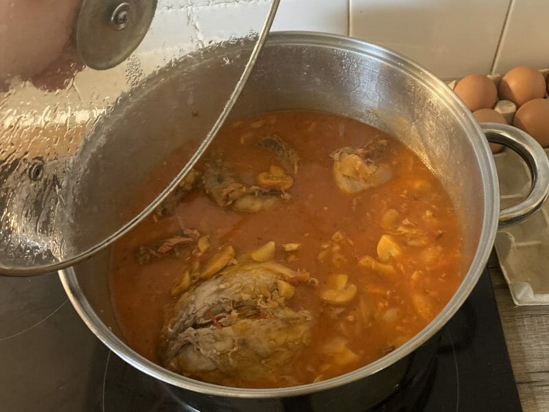 Cliquez pour zoomer ! Lapin sauce chasseur Thermomix par angelique_174