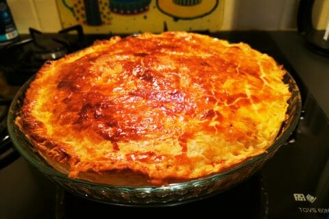 Cliquez pour zoomer ! Tourte au poulet et aux champignons Thermomix par nath086