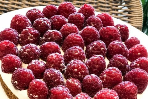 Cliquez pour zoomer ! Tarte aux fraises sans cuisson Thermomix par kitchencake