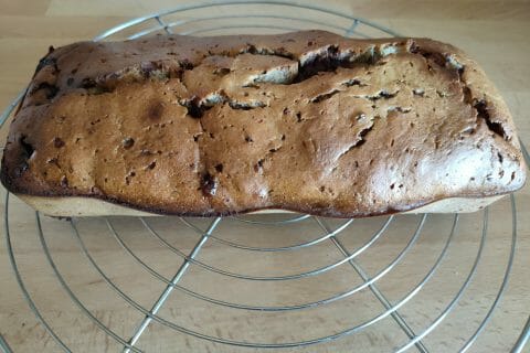 Cliquez pour zoomer ! Cake banane et pépites de chocolat Thermomix par fanfan_3