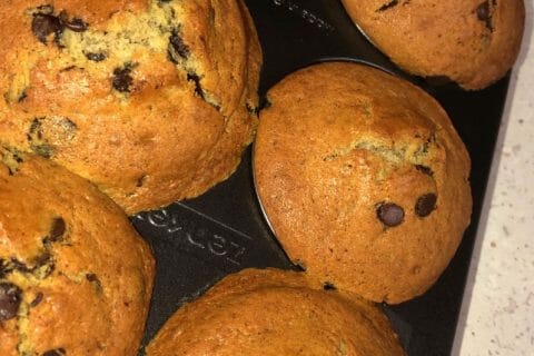 Cliquez pour zoomer ! Muffins aux pépites de chocolat Thermomix par SoussouBRH