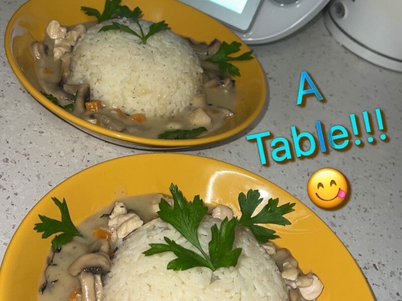 Cliquez pour zoomer ! Blanquette de poulet Thermomix par SoussouBRH
