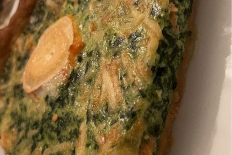 Cliquez pour zoomer ! Tarte épinards, saumon et chèvre Thermomix par SoussouBRH