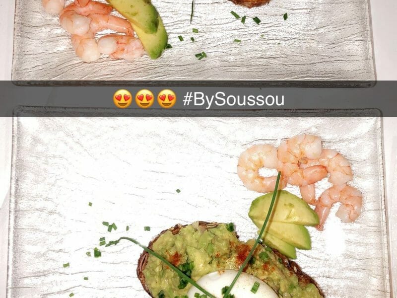 Cliquez pour zoomer ! Tartine avocat et oeuf mollet Thermomix par SoussouBRH