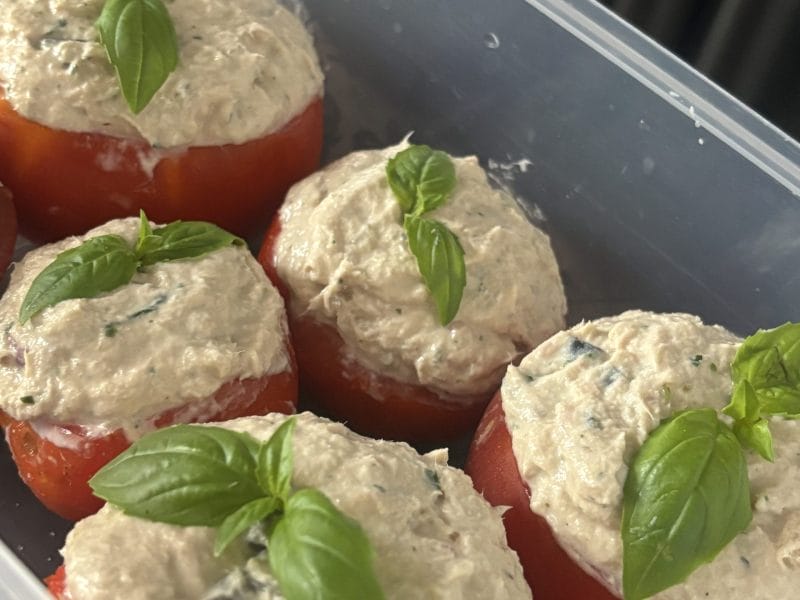 Cliquez pour zoomer ! Tomates farcies au thon Thermomix par sev_26