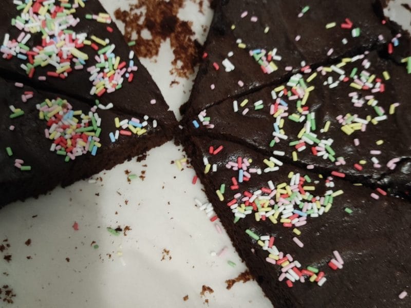 Cliquez pour zoomer ! Kladdkaka – Gâteau au chocolat suédois Thermomix par MamaNaDjyGio