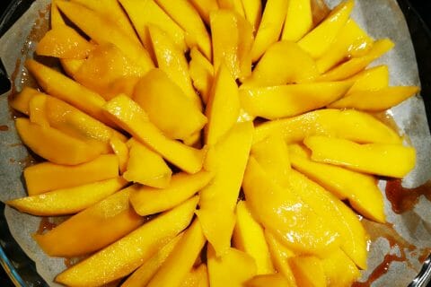 Cliquez pour zoomer ! Tarte tatin à la mangue Thermomix par benedicte6413