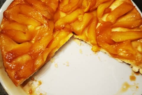 Cliquez pour zoomer ! Tarte tatin à la mangue Thermomix par benedicte6413