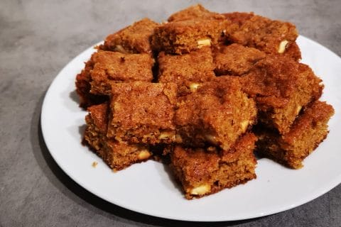 Cliquez pour zoomer ! Carrés spéculoos et chocolat blanc Thermomix par sophinette36