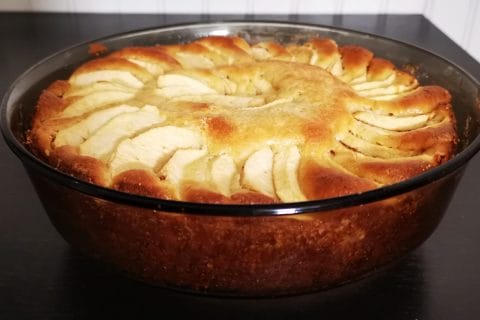 Cliquez pour zoomer ! Gâteau aux pommes et mascarpone Thermomix par sophinette36
