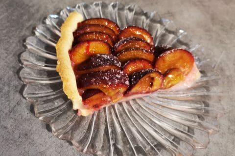 Cliquez pour zoomer ! Tarte aux quetsches Thermomix par sophinette36