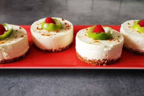 Cliquez pour zoomer ! Mini cheesecakes au citron vert Thermomix par sophinette36