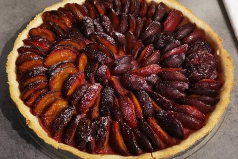 Cliquez pour zoomer ! Tarte aux quetsches Thermomix par sophinette36