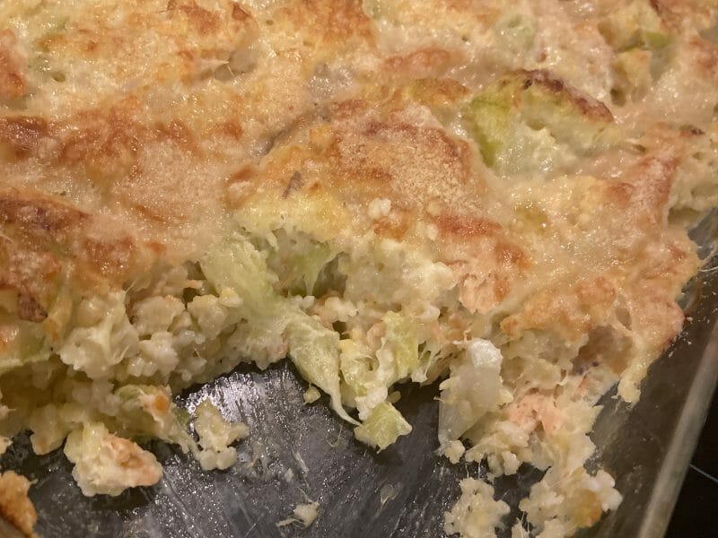 Cliquez pour zoomer ! Gratin de perles, saumon et courgettes Thermomix par alicia_256