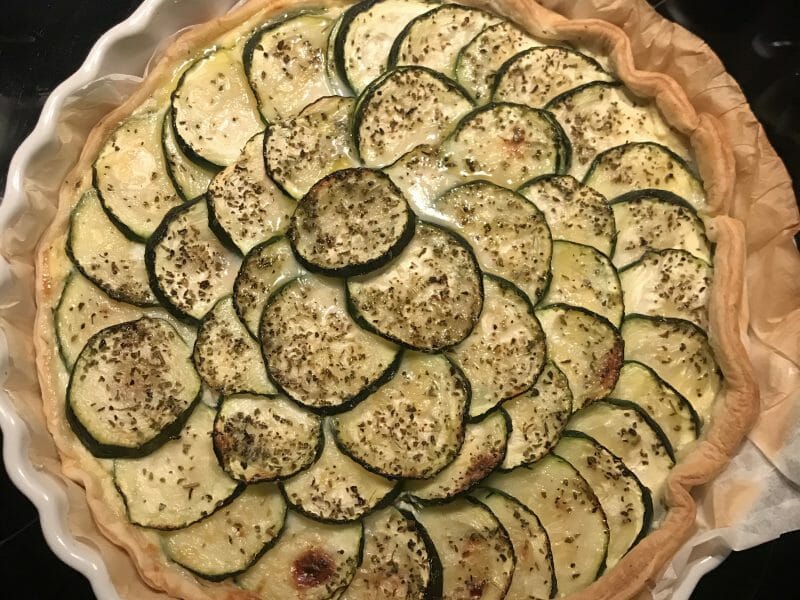 Cliquez pour zoomer ! Tarte courgettes et ricotta Thermomix par Aure06