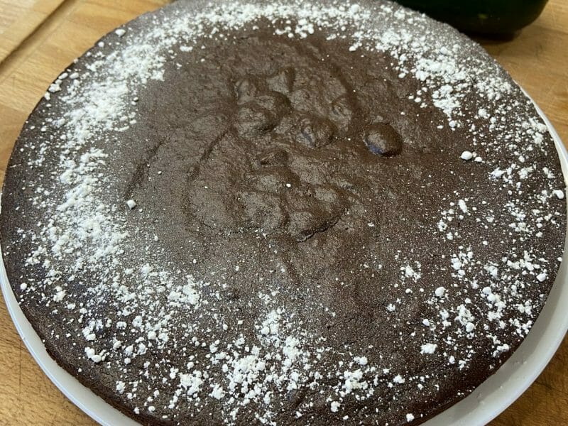 Cliquez pour zoomer ! Gâteau au chocolat et courgettes Thermomix par sabrijolie
