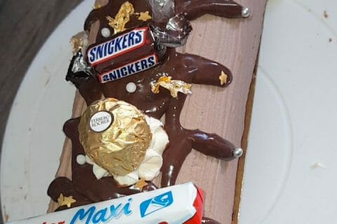 Cliquez pour zoomer ! Bûche Ferrero Rocher Thermomix par kayjess