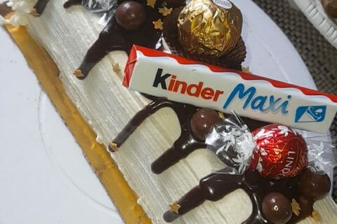Cliquez pour zoomer ! Bûche Ferrero Rocher Thermomix par kayjess
