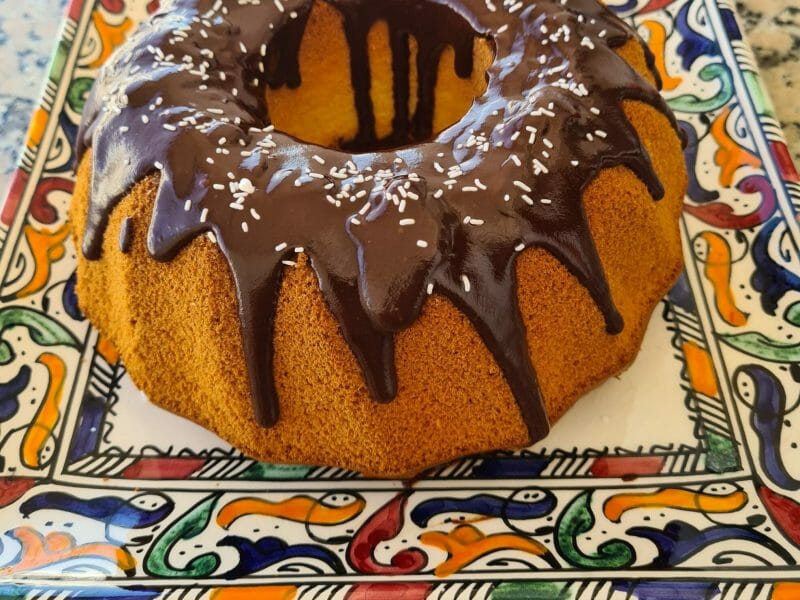 Cliquez pour zoomer ! Chiffon cake à l’orange Thermomix par sarasara