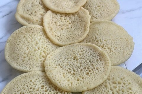Cliquez pour zoomer ! Baghrir – Crêpes mille trous Thermomix par malikasousou