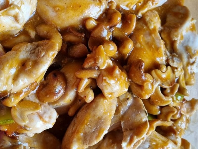Cliquez pour zoomer ! Poulet aux amandes Thermomix par julielambert