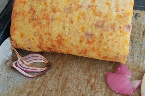 Cliquez pour zoomer ! Roulé de pommes de terre, jambon et reblochon Thermomix par helene5