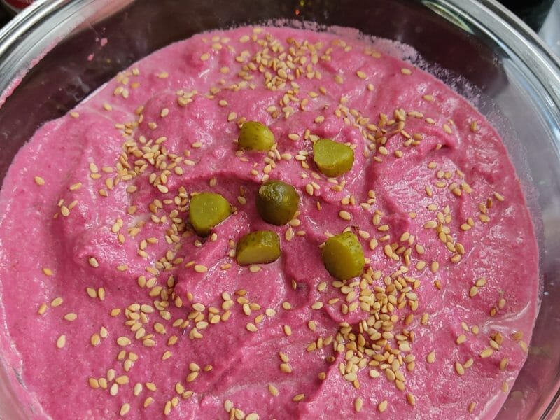 Cliquez pour zoomer ! Tartinade betterave feta Thermomix par helene5