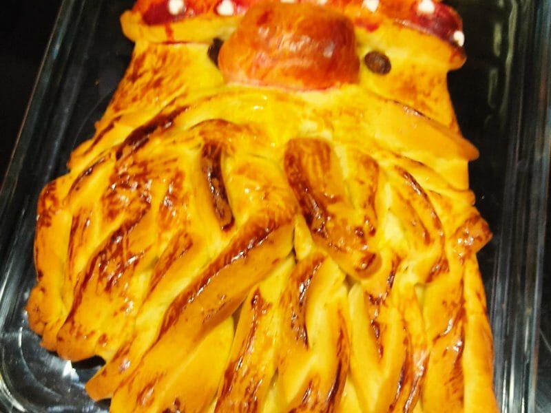 Cliquez pour zoomer ! Brioche Père Noël Thermomix par helene5