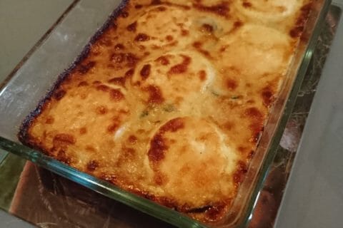 Cliquez pour zoomer ! Gratin de courgettes au chèvre Thermomix par MikeNono74