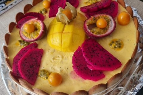 Cliquez pour zoomer ! Bavarois aux framboises Thermomix par charlotte_181