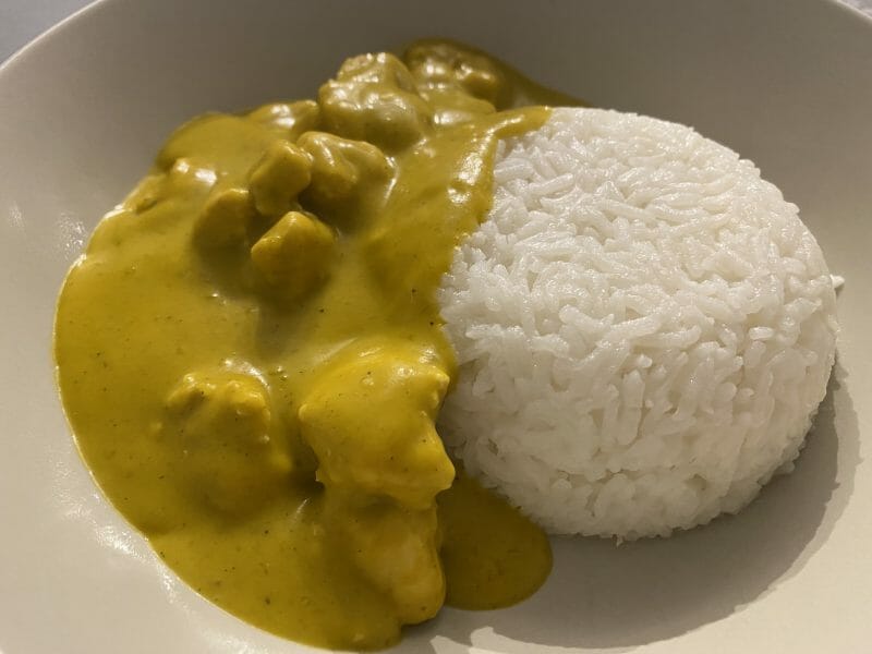 Cliquez pour zoomer ! Poulet coco aux 3 épices Thermomix par lucie_189