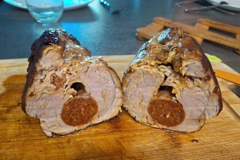 Cliquez pour zoomer ! Filet mignon au chorizo Thermomix par yoh31