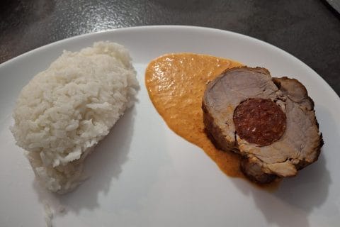 Cliquez pour zoomer ! Filet mignon au chorizo Thermomix par yoh31