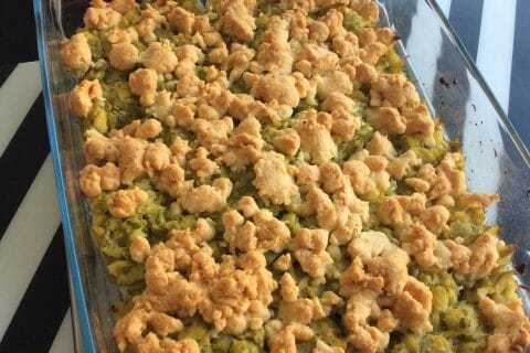 Cliquez pour zoomer ! Crumble poulet, courgettes et parmesan Thermomix par fatimzohra