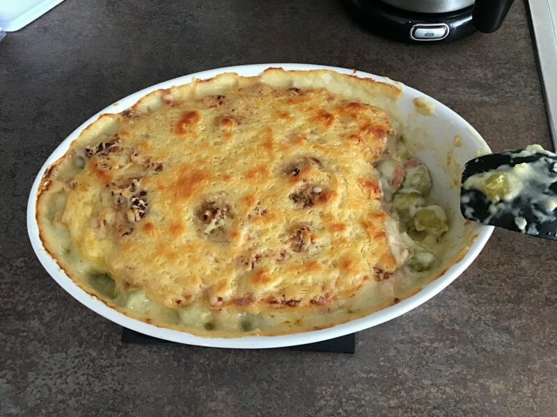 Cliquez pour zoomer ! Gratin de choux de Bruxelles au comté Thermomix par sylvie_195