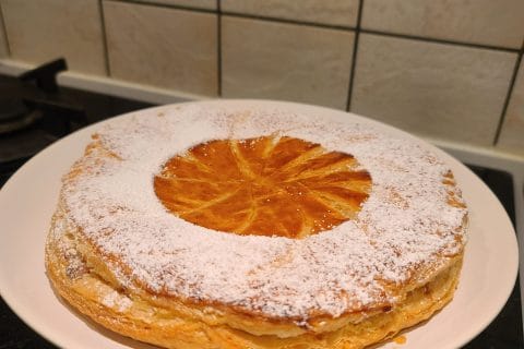Cliquez pour zoomer ! Galette des rois à la frangipane Thermomix par Éloïse
