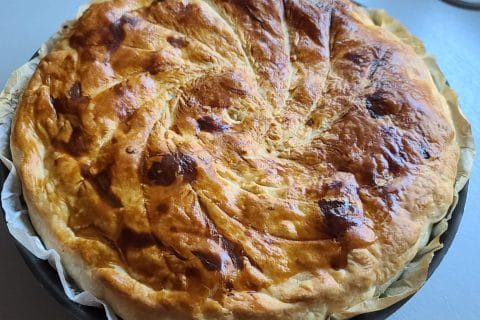 Cliquez pour zoomer ! Tourte lardons et comté Thermomix par Éloïse