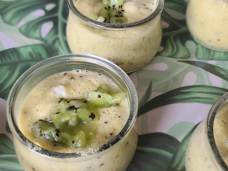 Cliquez pour zoomer ! Mousse de kiwis Thermomix par Éloïse