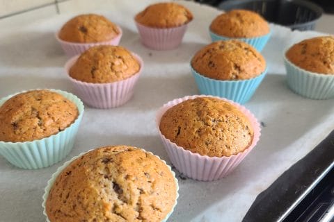 Cliquez pour zoomer ! Muffins aux pépites de chocolat Thermomix par Éloïse